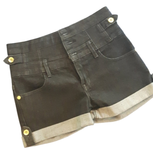 size 3 NWOT Seductions high waisted shorts - Picture 1 of 13